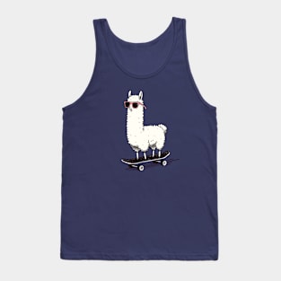 Llama skater Tank Top